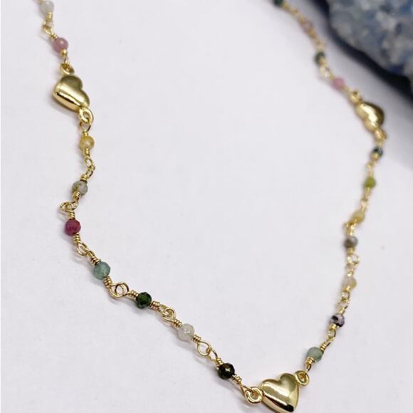 NEW FP x Luna Norte Tourmaline Anklet Set - Picture 10 of 16